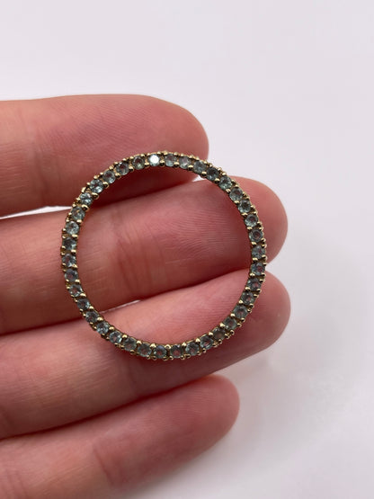 9ct gold alexandrite pendant
