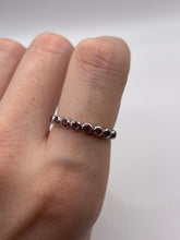 Load image into Gallery viewer, 9ct white gold quartz ring
