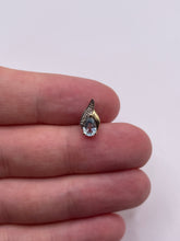 Load image into Gallery viewer, 9ct gold topaz and diamond pendant
