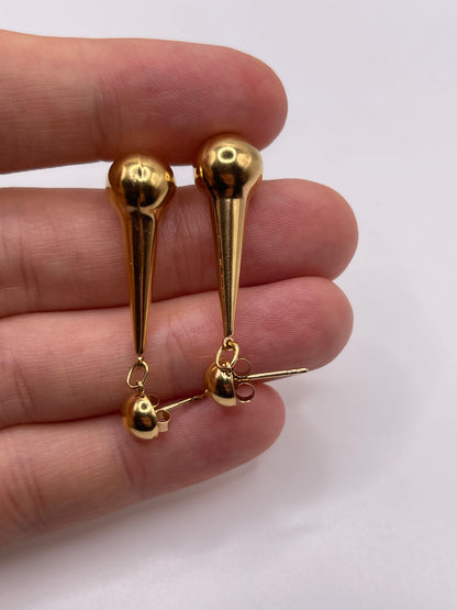 9ct gold earrings