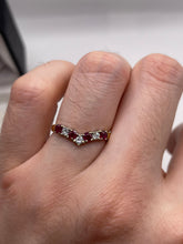 Load image into Gallery viewer, 18ct gold ruby and diamond ring
