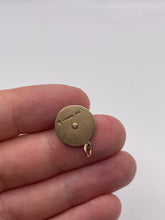 Load image into Gallery viewer, 9ct gold enamel shield charm
