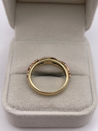 Clogau 9ct gold diamond ring