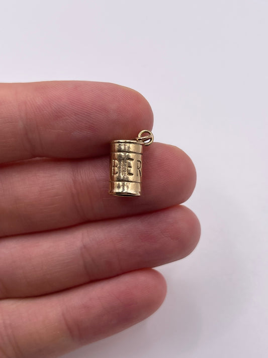9ct gold “Bier” charm