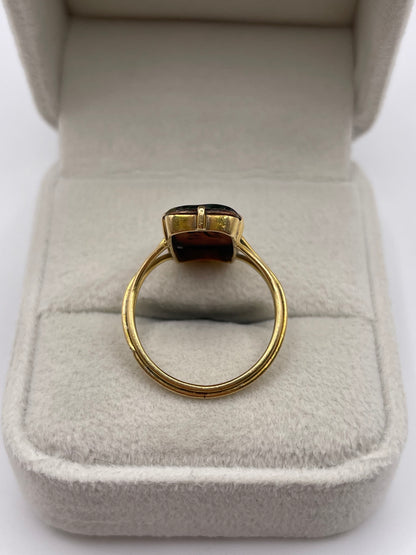 18ct gold Limoges ring