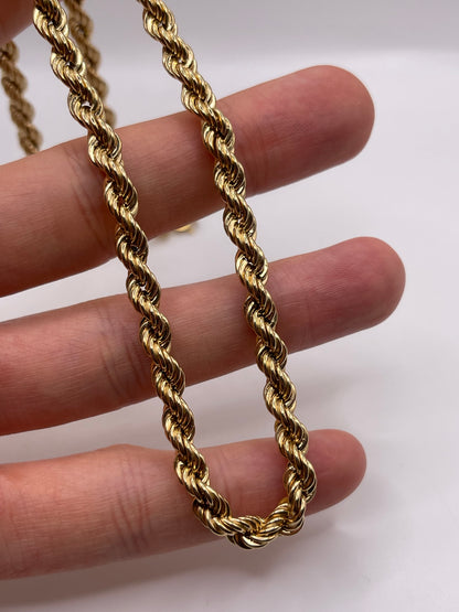 9ct gold chain 486