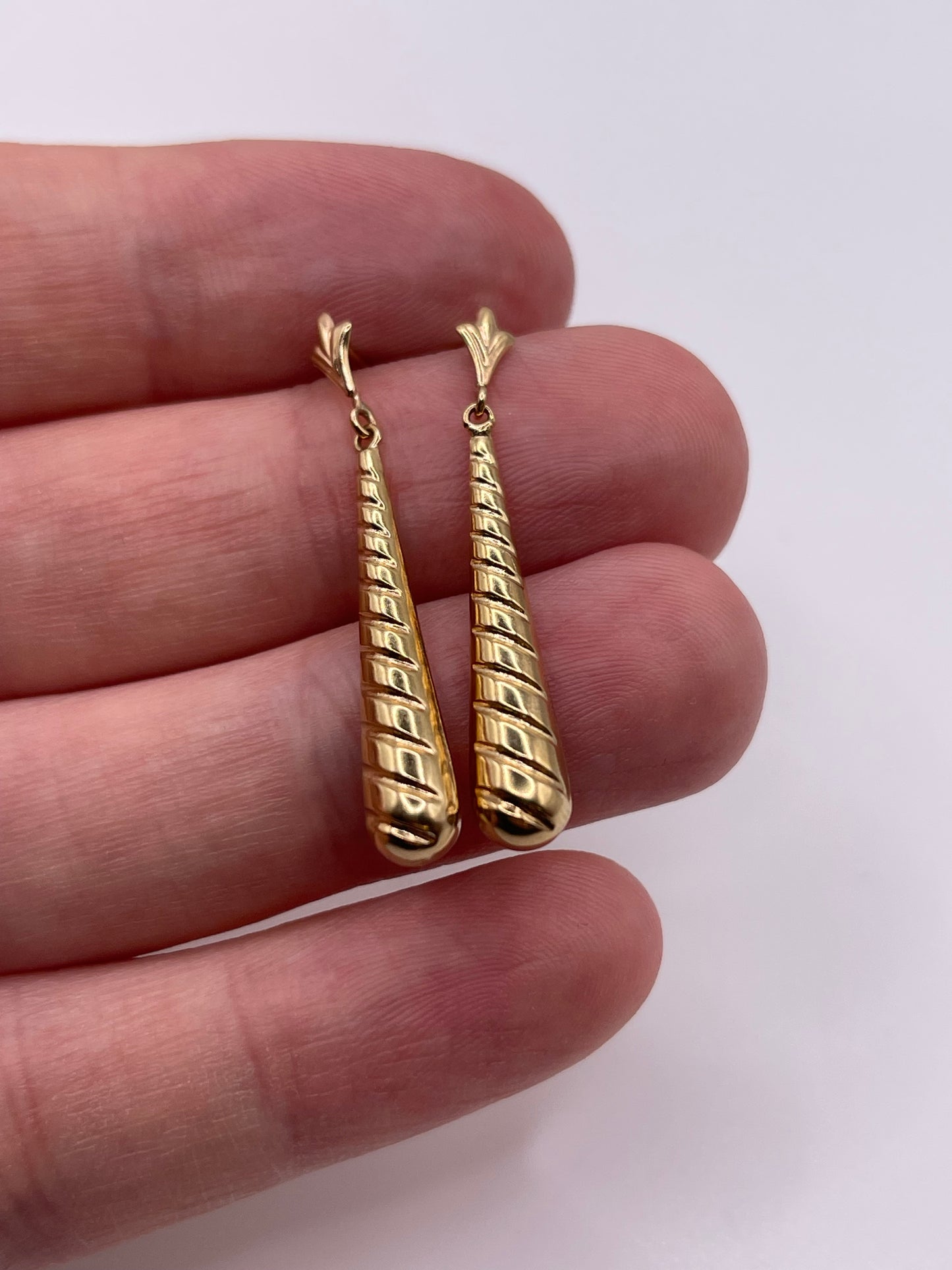 9ct gold earrings