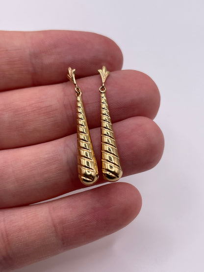9ct gold earrings