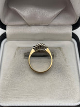 Load image into Gallery viewer, 9ct gold sapphire and diamond ring
