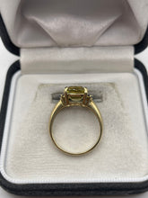 Load image into Gallery viewer, 9ct gold quartz and tanzanite ring
