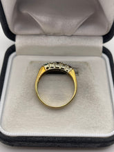 Load image into Gallery viewer, 18ct gold ruby, sapphire, emerald and diamond ring
