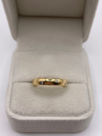 18ct gold diamond eternity ring
