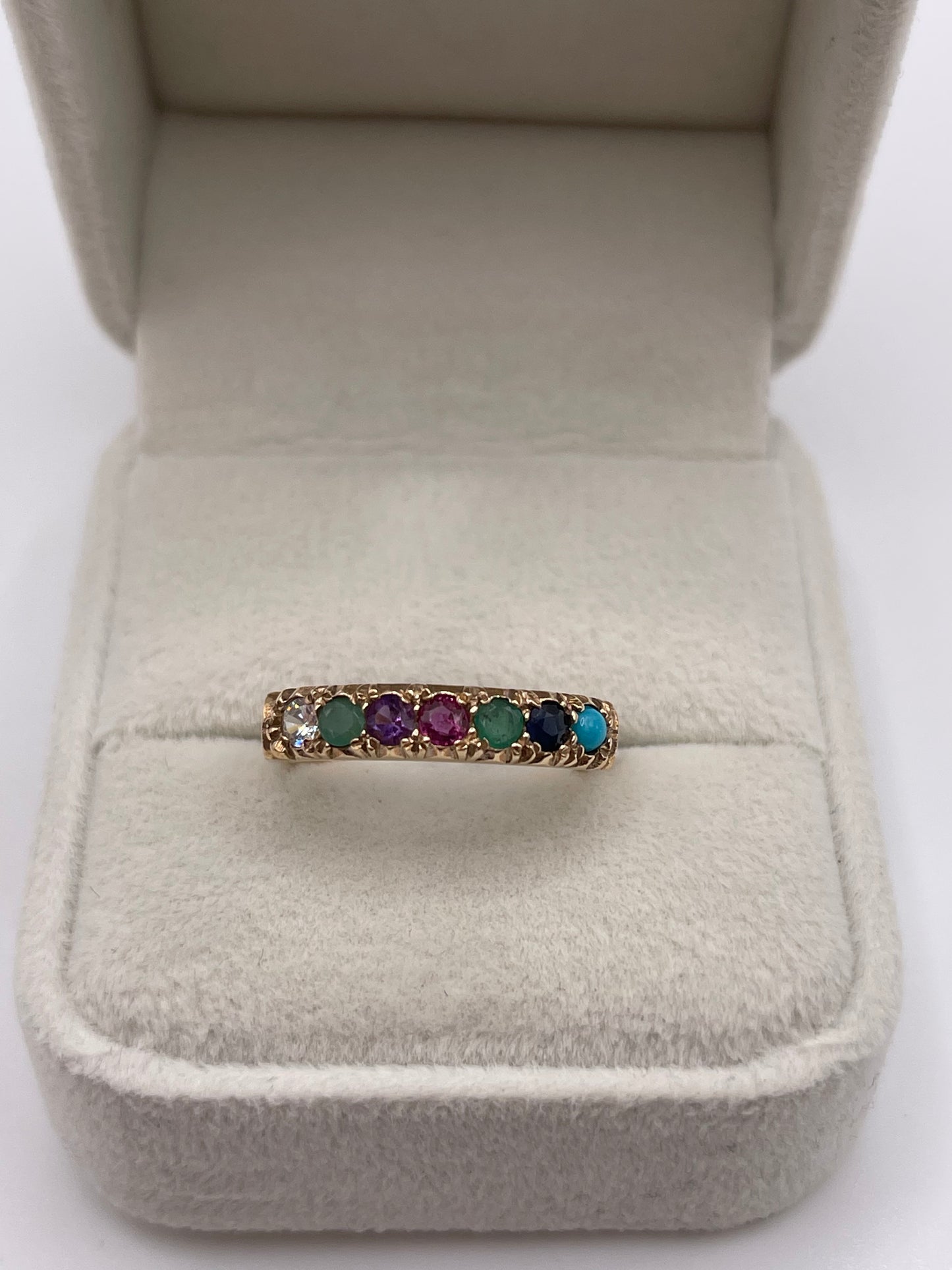 9ct gold dearest ring