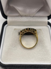 Load image into Gallery viewer, 18ct gold sapphire and diamond ring
