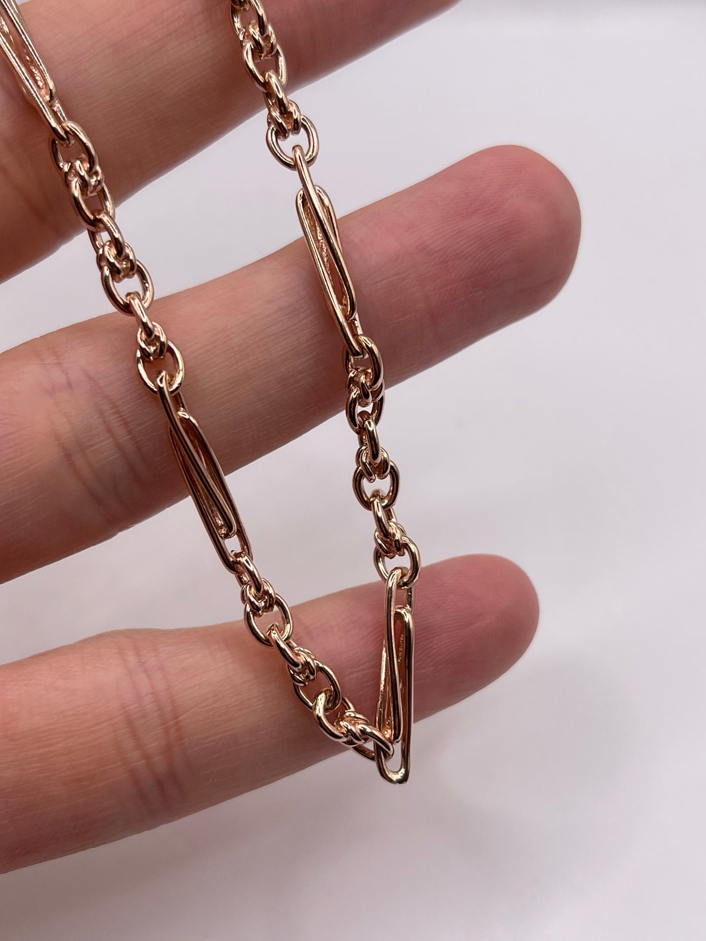 9ct rose gold chain 226