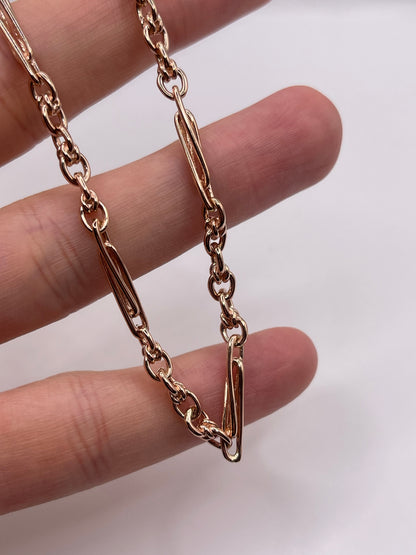 9ct rose gold chain 226