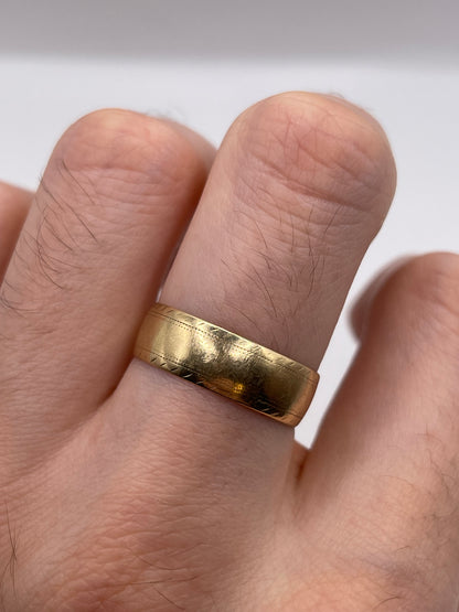 9ct gold band