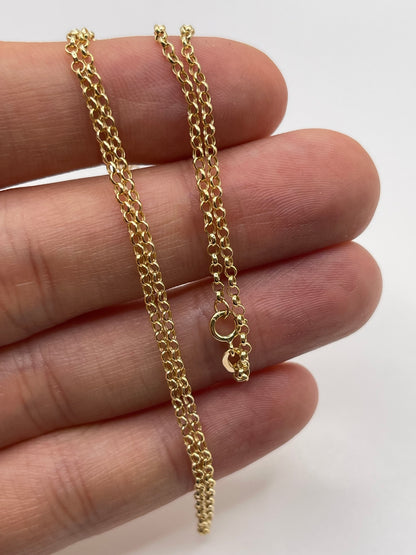 9ct gold chain 295
