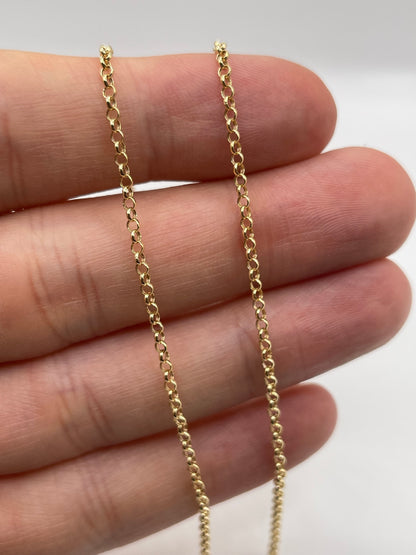 9ct gold chain G