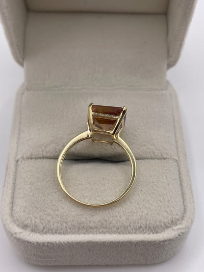 9ct gold ametrine ring