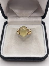 Load image into Gallery viewer, 9ct gold cabochon gemstone ring
