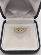 Load image into Gallery viewer, 9ct gold knot ring
