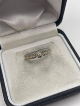 Load image into Gallery viewer, 9ct gold diamond cluster ring
