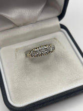 Load image into Gallery viewer, Antique 9ct gold old cut diamond ring

