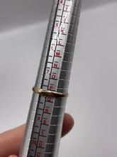 Load image into Gallery viewer, 9ct gold sapphire, paste and diamond ring
