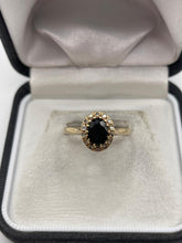Load image into Gallery viewer, 9ct gold sapphire and diamond ring
