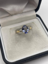 Load image into Gallery viewer, 18ct gold sapphire and diamond ring
