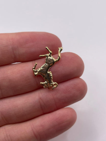 9ct gold horse charm