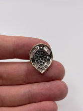 Load image into Gallery viewer, 9ct gold diamond cluster pendant
