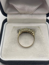 Load image into Gallery viewer, Antique 9ct gold old cut diamond ring
