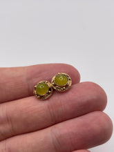 Load image into Gallery viewer, 9ct gold gemstone earrings
