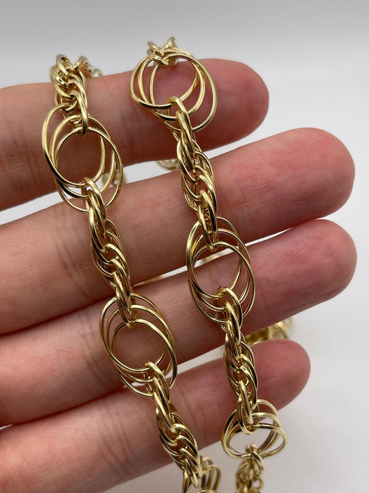9ct gold chain 455