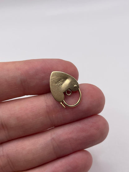 9ct gold padlock 90