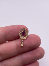 Load image into Gallery viewer, 9ct gold amethyst pendant
