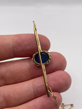 Load image into Gallery viewer, 9ct gold opal brooch
