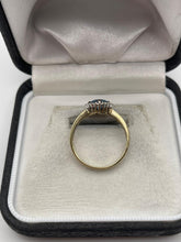 Load image into Gallery viewer, 9ct gold topaz and diamond ring
