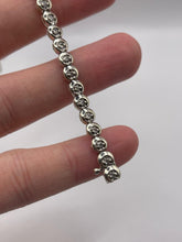 Load image into Gallery viewer, 9ct white gold diamond bracelet
