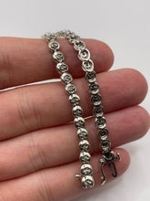 Load image into Gallery viewer, 9ct white gold diamond bracelet
