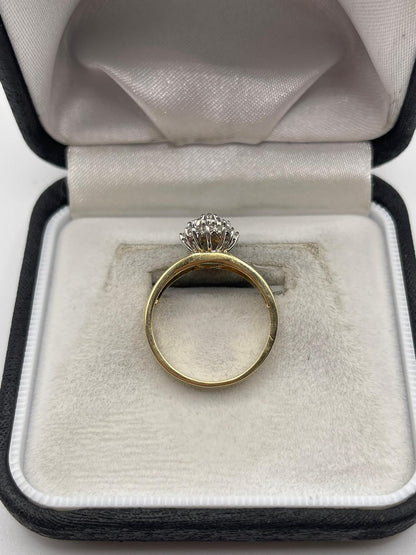 14ct gold diamond ring