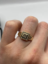 Load image into Gallery viewer, 9ct gold diamond ring
