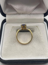 Load image into Gallery viewer, 18ct gold sapphire and diamond ring
