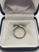 Load image into Gallery viewer, 9ct gold diamond cluster ring
