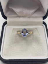 Load image into Gallery viewer, 18ct gold sapphire and diamond ring
