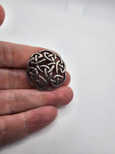Load image into Gallery viewer, Silver Celtic Brooch
