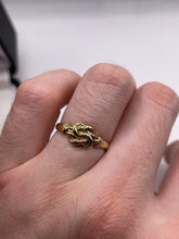 Load image into Gallery viewer, 9ct gold knot ring
