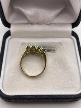 Load image into Gallery viewer, 9ct gold diopside ring
